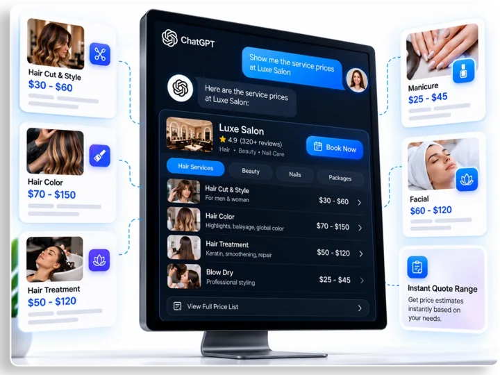 Show real prices and quotes